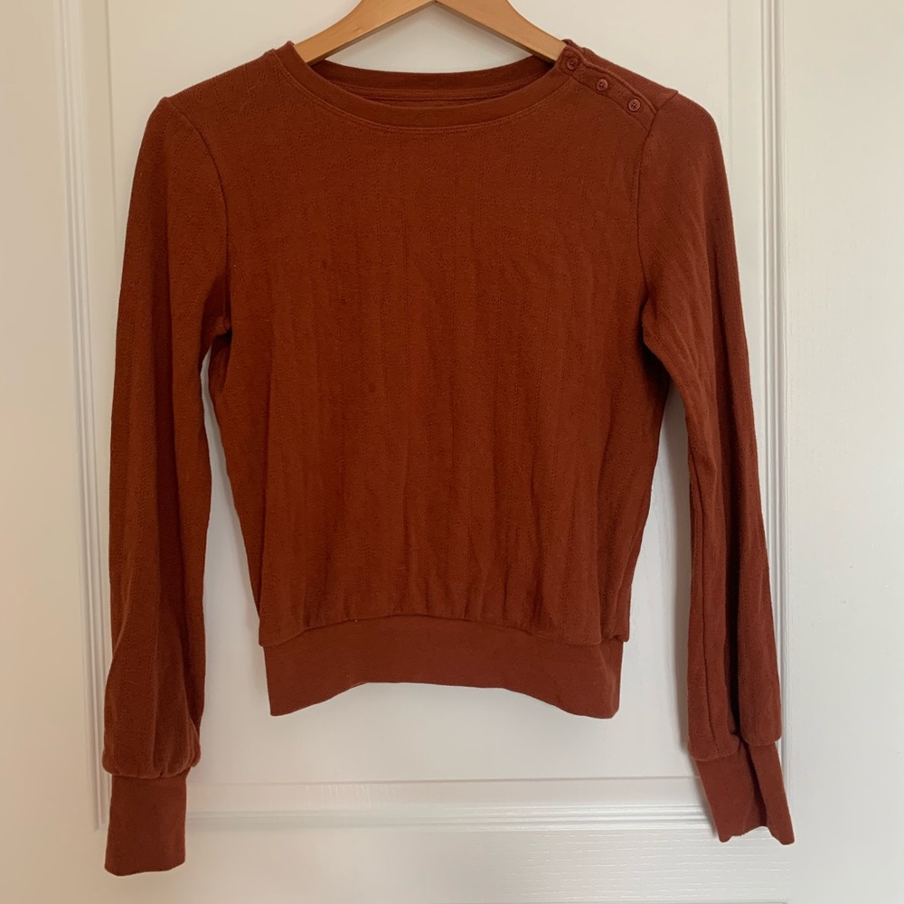 Cropped sweater